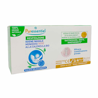 PURESSENTIEL IGIENE NASALE MONODOSE BEBE' CALENDULA